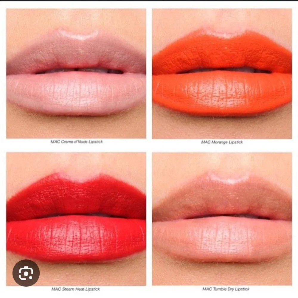 MAC LE lipstick Morange from Wash and Dry collection set bundle available - Picture 4 of 4